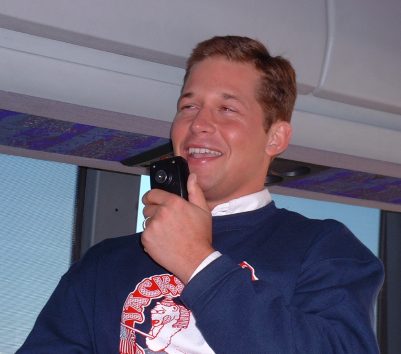 J.R. Jarosh as tour guide