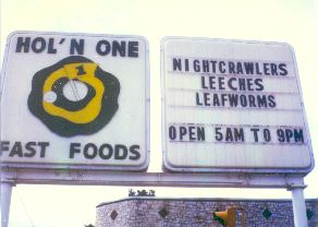 Hol'N One Fast Foods: Nite Crawlers & Leeches