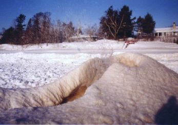 Natural Ice Sculpture