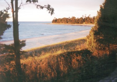 sunrise at Sherman Bay