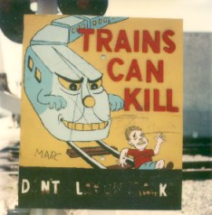 Go play on the tracks