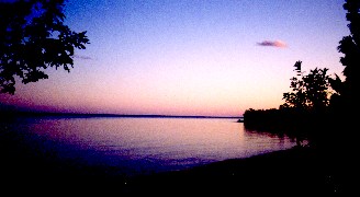 Sunset on Lake Michigan
